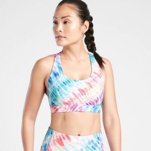 Athleta Tie Dye sports bra XS